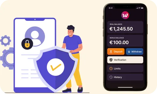 Winnita Casino Mobile account