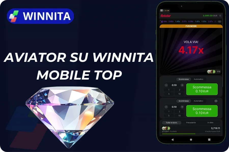 Aviator mobile Winnita
